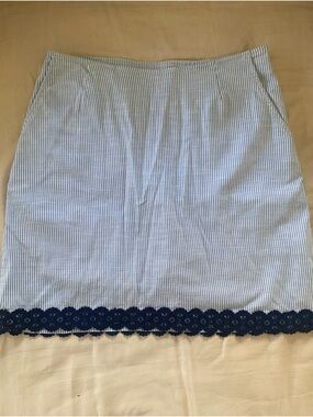 Golftini Navy Blue & White Skort